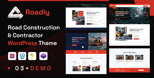 Roadly - Construction WordPress Theme