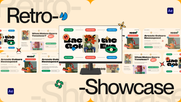 Retro Showcase - After Effects Template