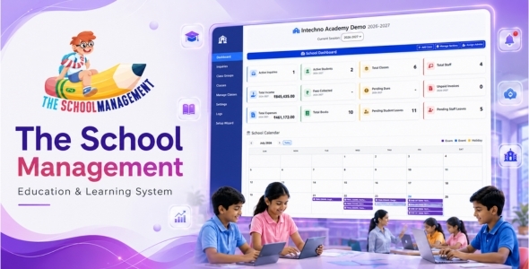 School Management - Education & Learning Management system for WordPress