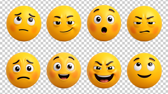 3D Emojis-V2