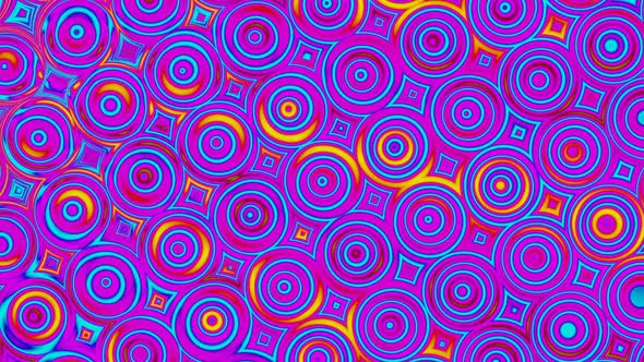 Looped Abstract Abstract Background of Infinite Animation