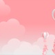 Valentines Day Moving Balloons and Dropping Hearts Background - VideoHive Item for Sale