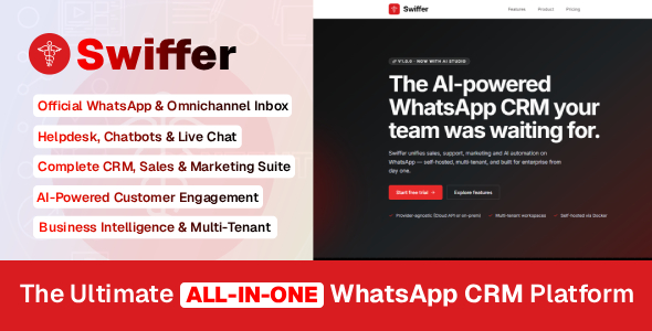 Swiffer — The Ultimate WhatsApp CRM SaaS Platform (Node.js Script)