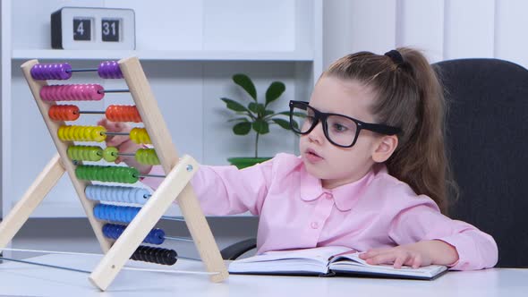 Little Girl Says in the Accounts and Records Data in the Notebook Itself