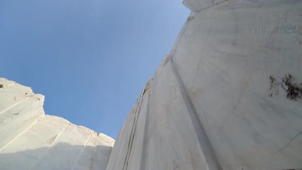 Huge Marble Blocks at Marble Quarry Site