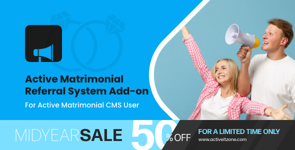 Active Matrimonial Referral System add-on