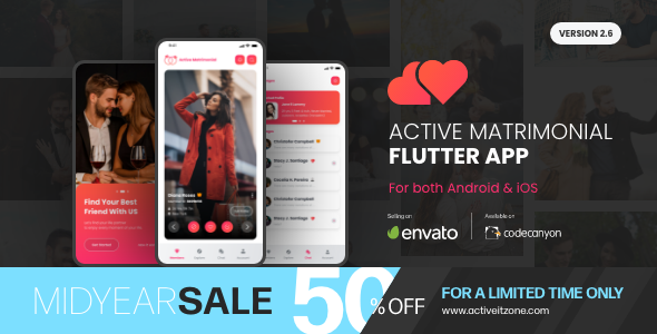 Active Matrimonial Flutter App