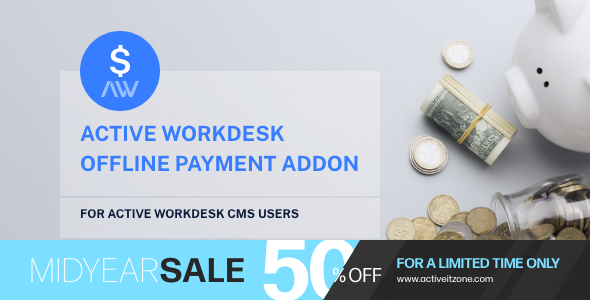 Active Workdesk Offline Payment Add-on
