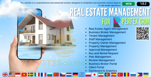 Real Estate Management module for Perfex CRM