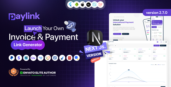 PayLink - Invoice and Payment Link Generator Full Solution