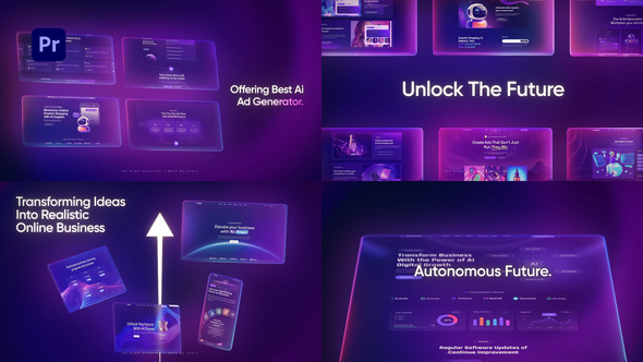Revolution SaaS Product Promo MOGRT