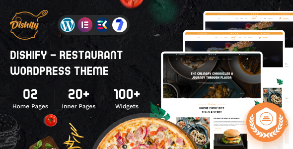 Dishify - Restaurant WordPress Theme