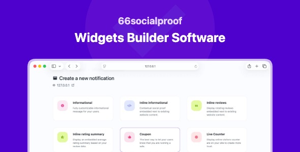 66socialproof - Social Proof & FOMO Widgets Notifications (SAAS)