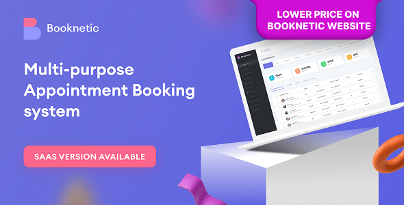 Booknetic - Appointment Booking & Scheduling, Calendar reservation (+ Multi-Vendor Booking / SaaS)