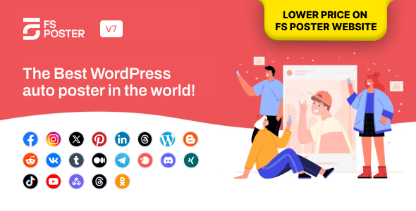 FS Poster - WordPress Social media Auto Poster & Scheduler [Facebook, Instagram, Twitter, Pinterest]