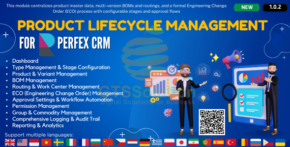 Product Lifecycle Management module for Perfex CRM