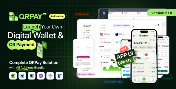 QRPay Pro - Complete QRPay Solution with All Add-ons Bundle