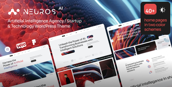 Neuros | AI Agency & Technology WordPress Theme