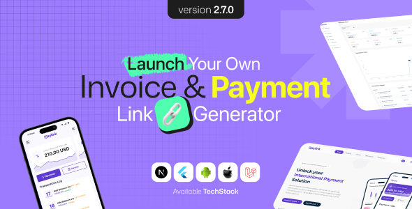 PayLink - Invoice and Payment Link Generator Full Solution