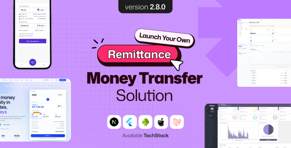 XRemit - Remittance Money Transfer Full Solution