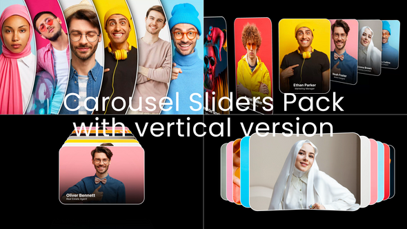 Carousel Sliders Pack | MOGRT