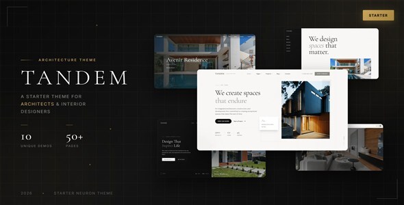 Tandem - Architecture & Interior Theme