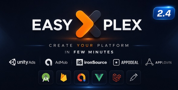 EasyPlex – Android Video Streaming App with Laravel Admin Panel