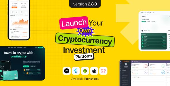 CrypInvest - Cryptocurrency Investment Platform Full Solution