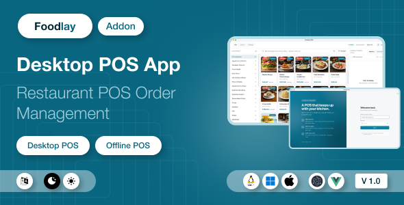 Foodlay Desktop POS | Offline Desktop Application Add-on