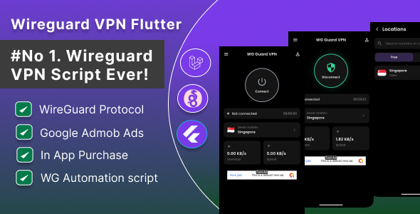 WG Guard – Fast & Secure WireGuard VPN | Unblock Websites & Apps | High-Speed Privacy Proxy/VPN