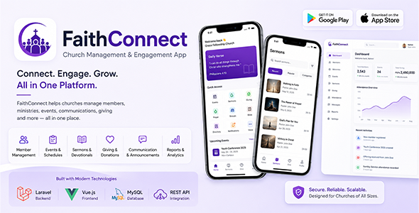 FaithConnect | Church Mobile App