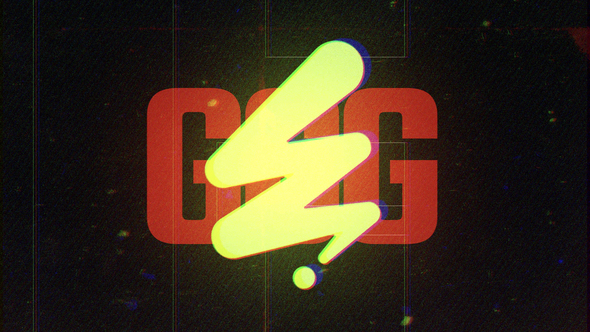 Glitch Logo Reveal