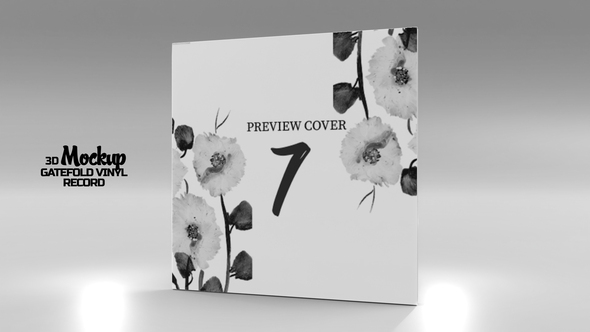 3D Gatefold LP Translucent Vinyl Cover