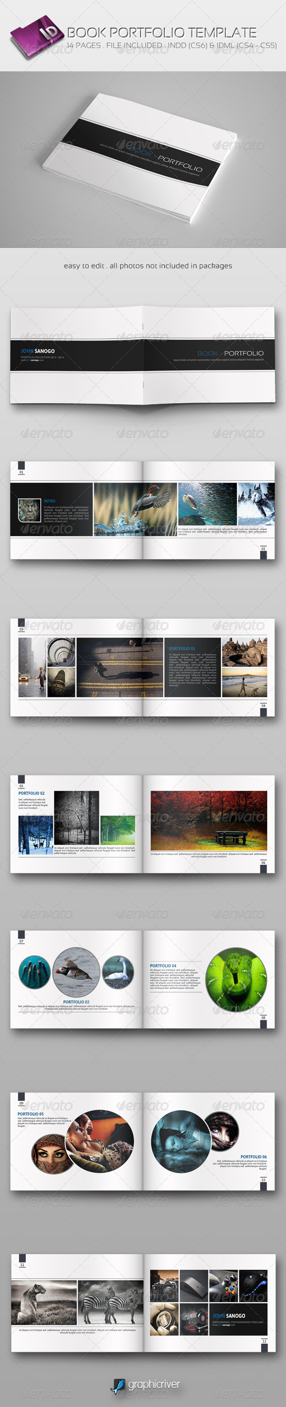 Portfolio Template Stationery And Design Templates Page 2