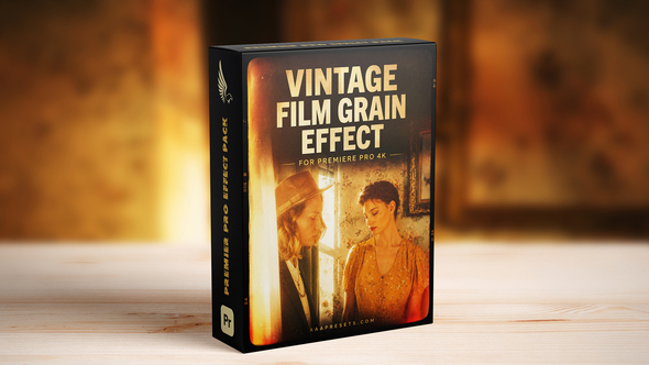 Cinematic Vintage Film Grain Effect for Premiere Pro