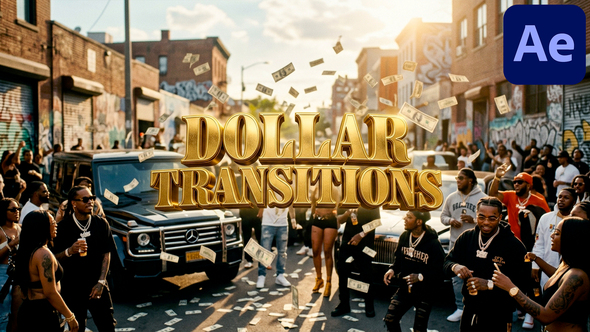 Dollar Transitions for After Effects