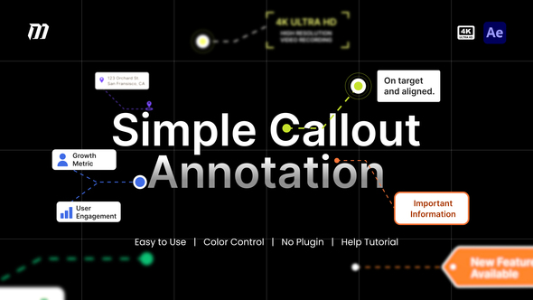 Simple Callout Annotation Pack