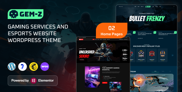 Gamezi - Ultimate eSports & Gaming WordPress Theme