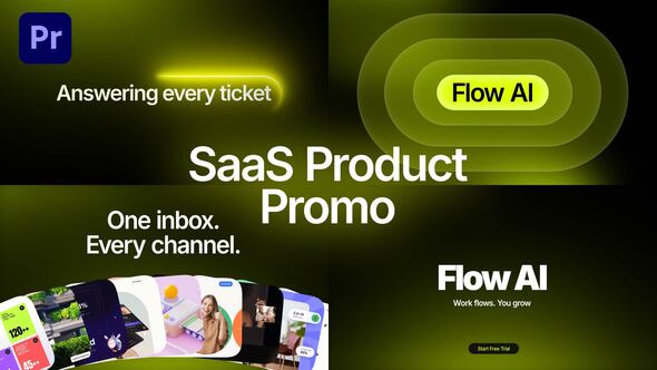 SaaS Product Promo MOGRT