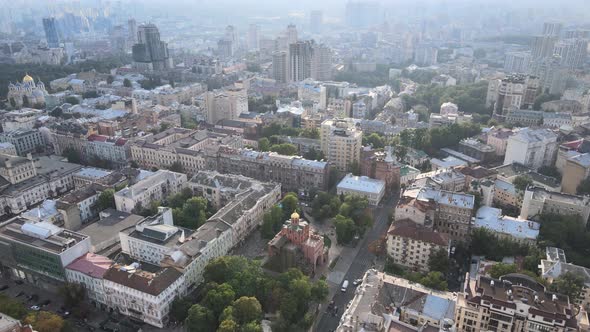 Kyiv, Ukraine Aerial View of the City. Kiev