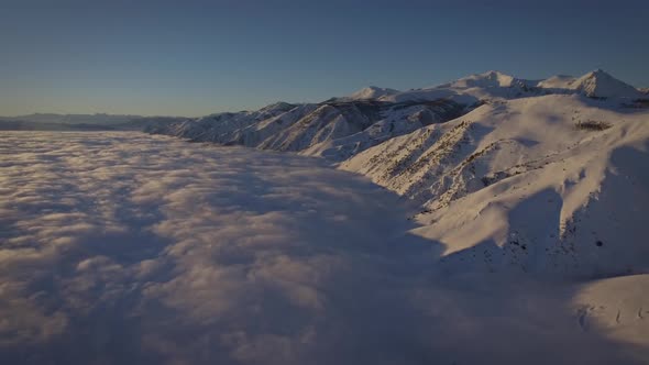 Above the Clouds At Sunrise