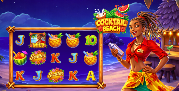 Cocktail Beach | Construct 3 | HTML5 Game with Node.js Backend
