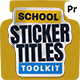 School Sticker Titles Animation Thumbnail