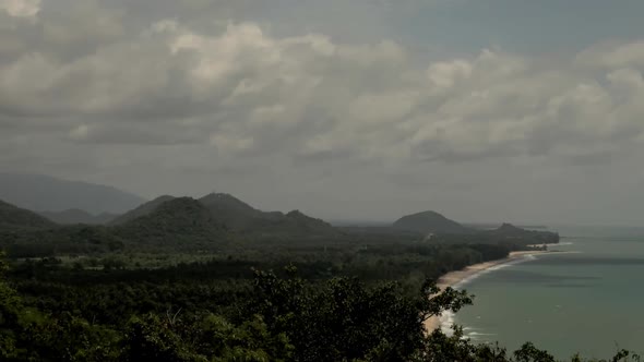 Time lapse of a beach in South Thailand. (Beach 5)