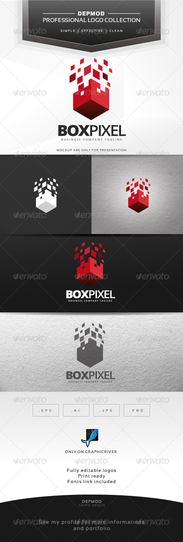 Box Pixel Logo