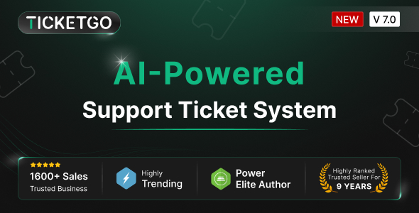 TicketGo - Support Ticket System