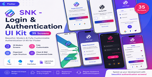 Flutter Login UI