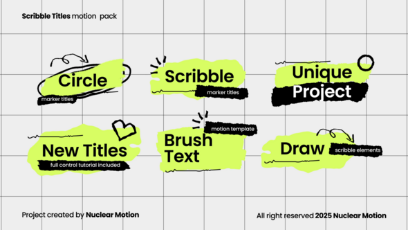Scribble Text Animation