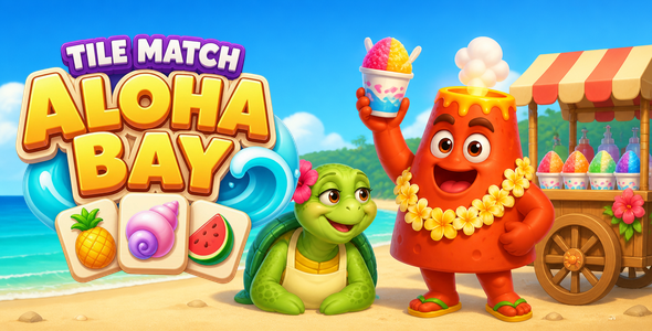 Aloha Bay: Tile Match | 500 Levels HTML5 Puzzle Game