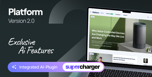 Platform - Modern High-Performance Blog WordPress Theme